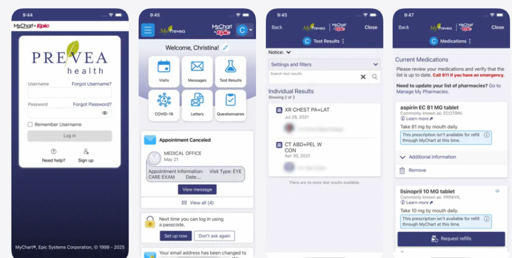 Download MyPrevea App